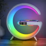 G63 Intelligent Atmosphere RGB Light Bluetooth Speaker With Wireless Charging New G-Shape Wireless