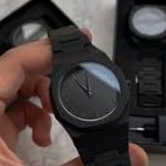 Aura Men’s Matte Black Analog