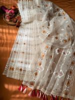 প্রিমিয়াম কোয়ালিটির স্কিন প্রিন্ট শাড়ি  - Image 5