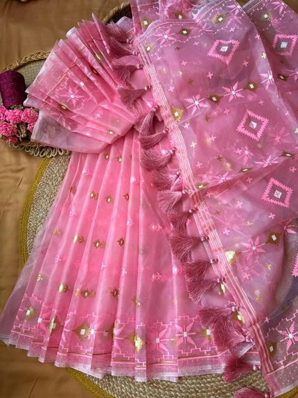 প্রিমিয়াম কোয়ালিটির স্কিন প্রিন্ট শাড়ি 