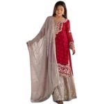 secuence Embroidery Salwar kameez - Image 5