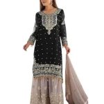 secuence Embroidery Salwar kameez