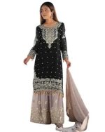 secuence Embroidery Salwar kameez