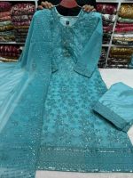 readymade Georgette 4ps