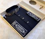 প্রিমিয়াম চায়না জাফরান ফেব্রিক পান্জাবি - Image 3